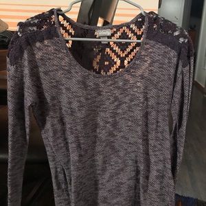 Purple Vanity sweater